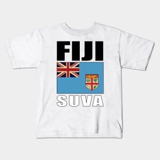 Flag of Fiji Kids T-Shirt